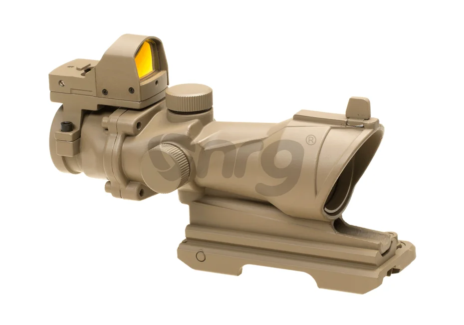 Aim-O combo combat scope ACOG 4x32 / Reflex Sight QD Desert 7