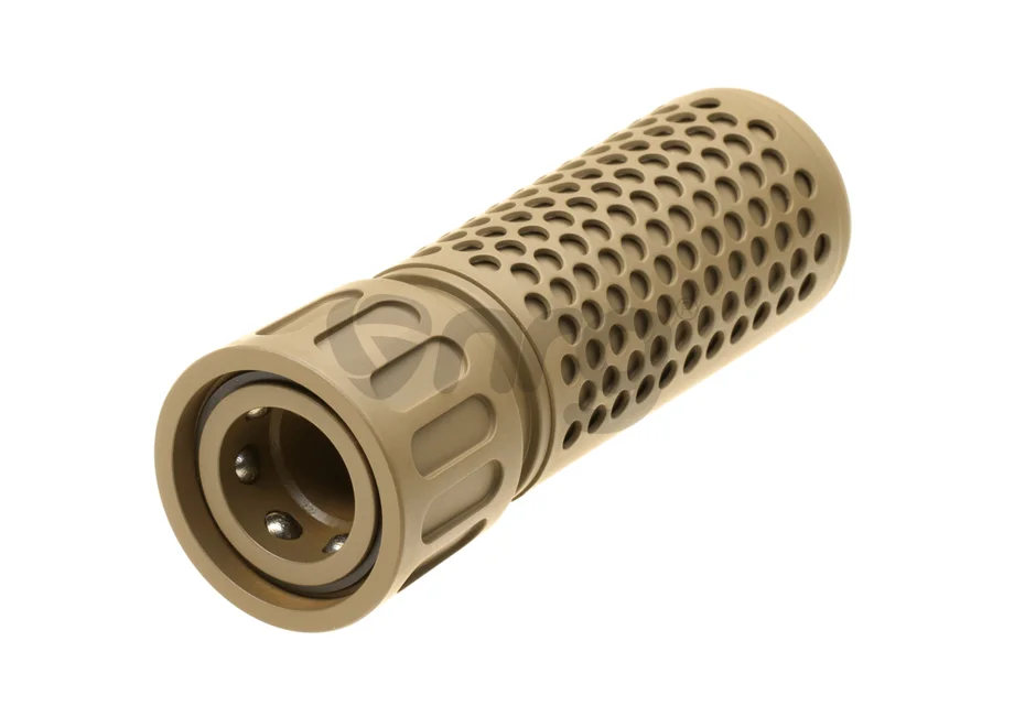 Ares amortizor SR-16 scurt 125x38mm Dark Earth 2