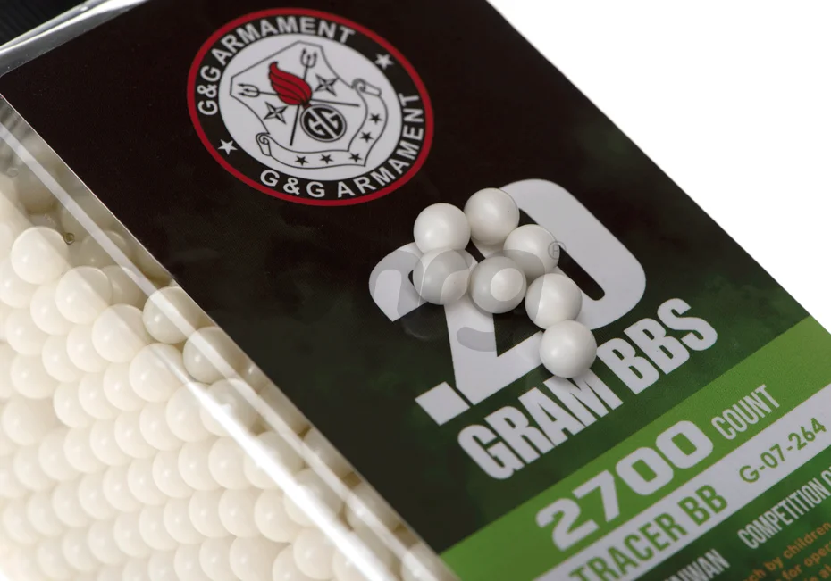 Bile G&G 0.20g 2700 buc Fosforescente Verde