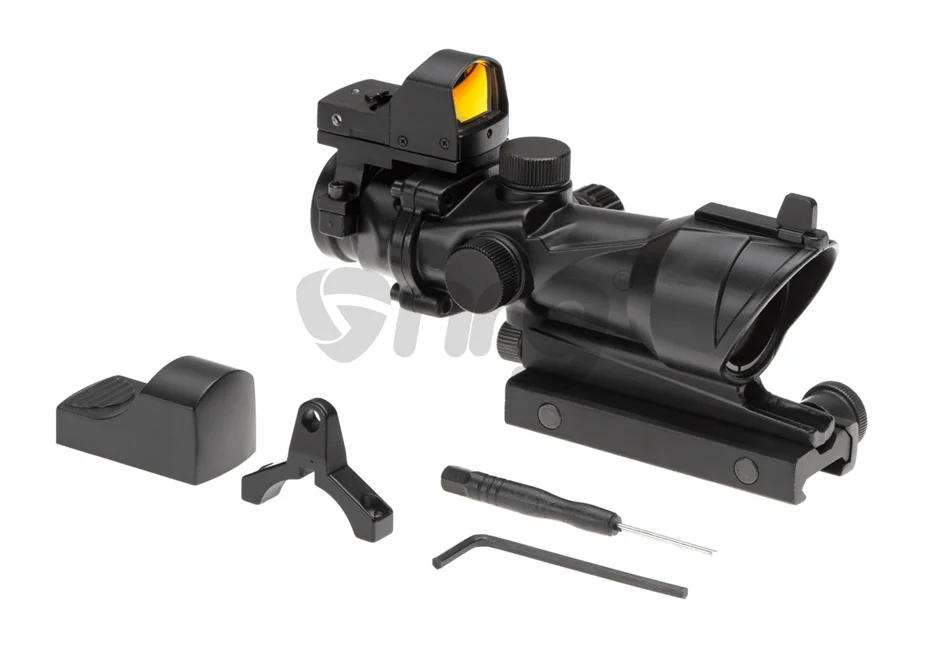 Aim-O combo combat scope ACOG 4x32IR / Reflex Sight Negru 6