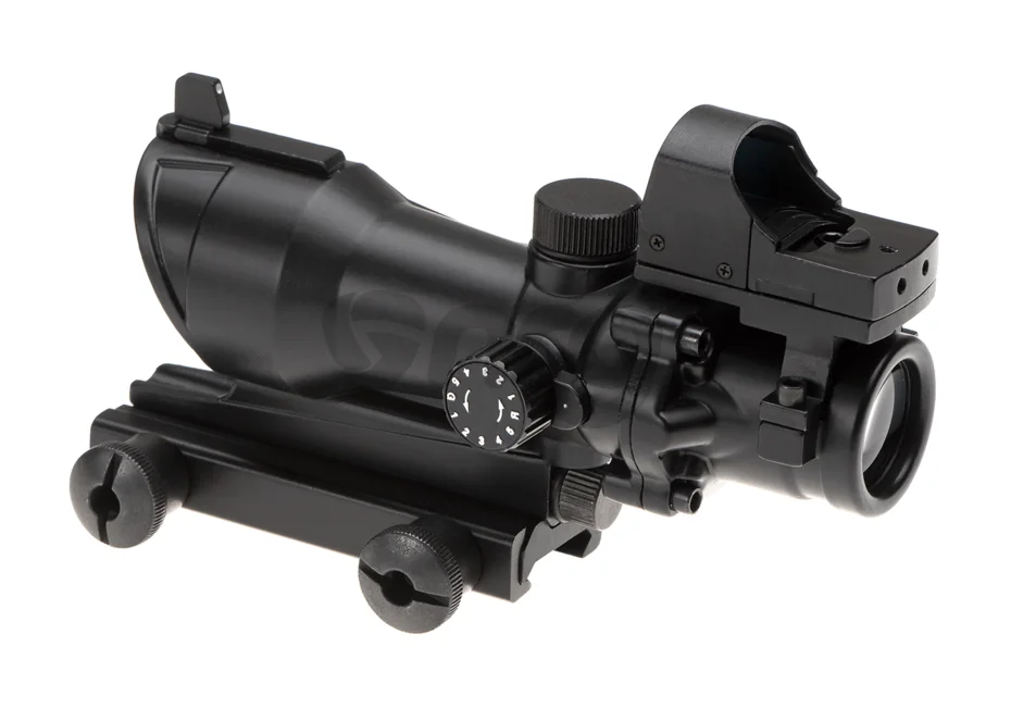 Aim-O combo combat scope ACOG 4x32IR / Reflex Sight Negru 5