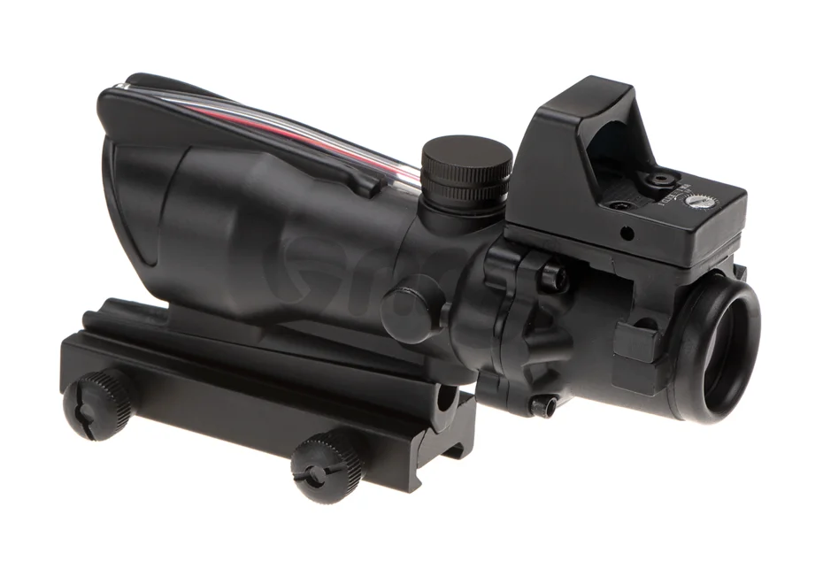 Aim-O combo combat scope ACOG 4x32C / Reflex Sight Fibra Negru 7