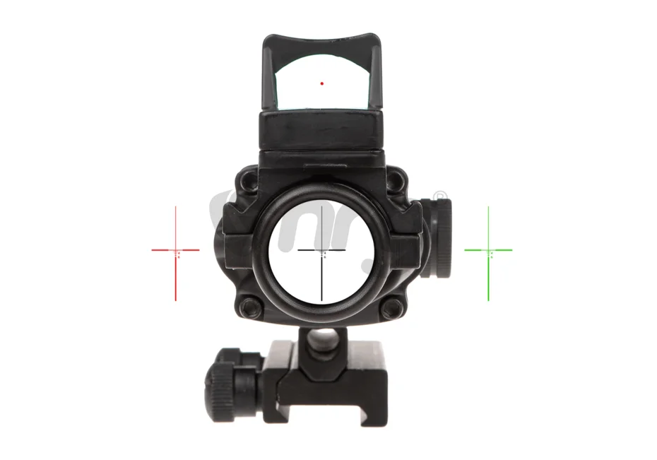 Aim-O combo combat scope ACOG 4x32C / Reflex Sight Fibra Negru 6