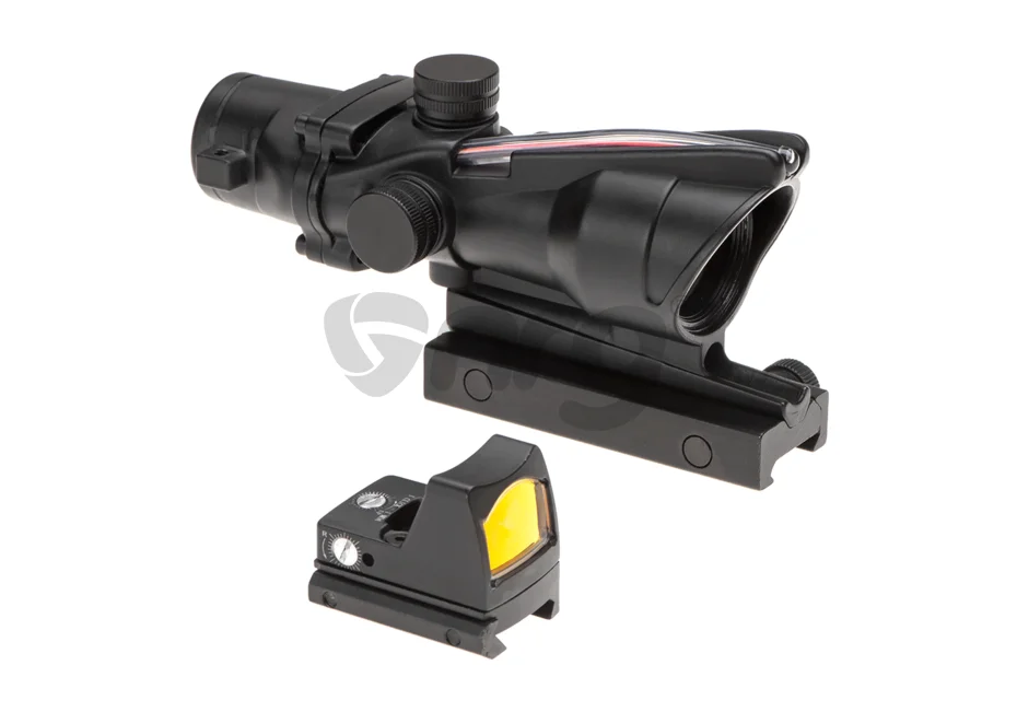 Aim-O combo combat scope ACOG 4x32C / Reflex Sight Fibra Negru 2