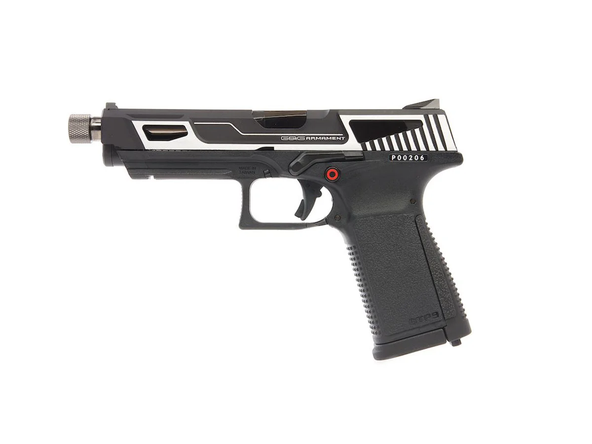 G&G GTP 9 Metal Version GBB Silver