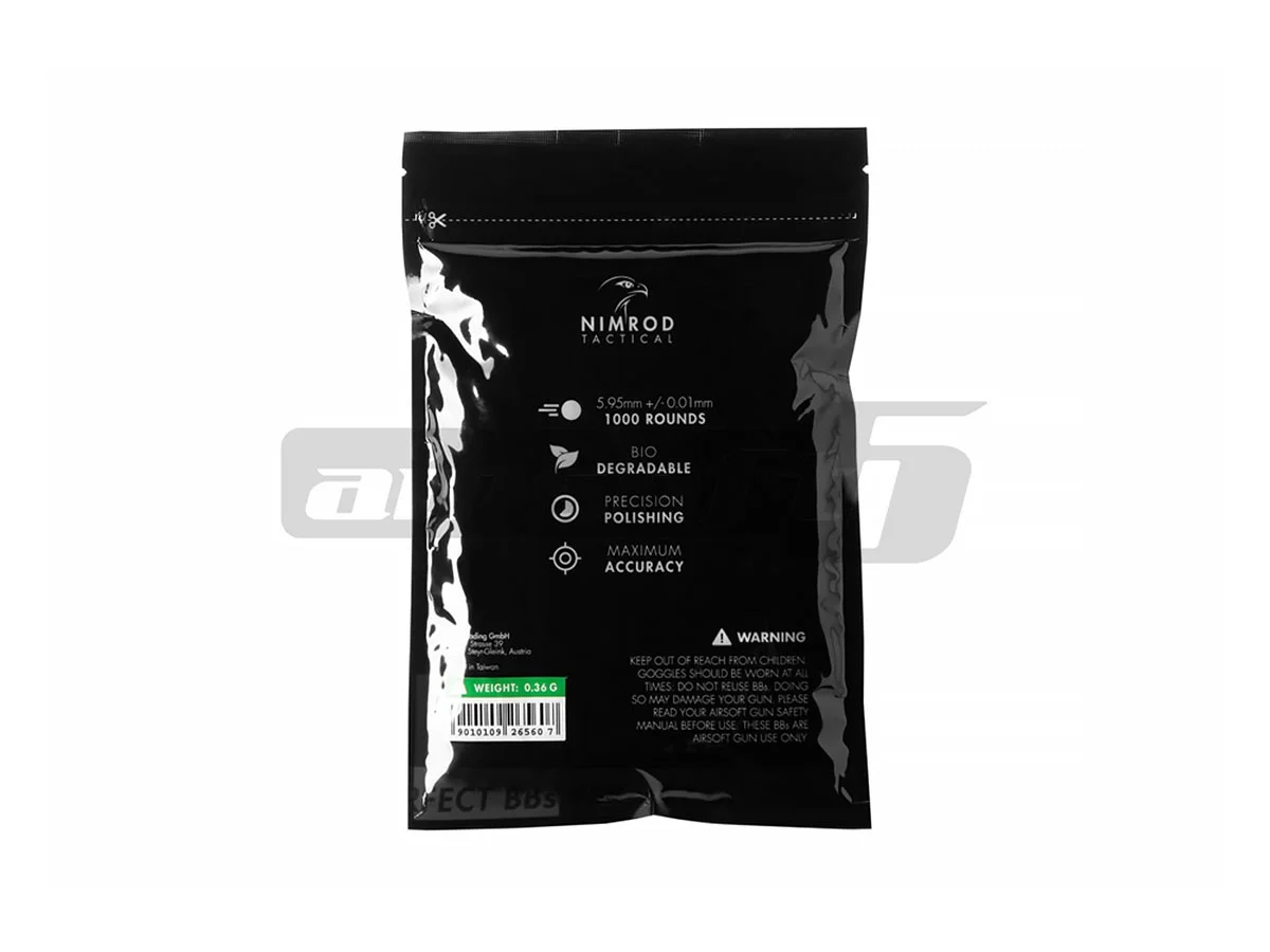 Bile Nimrod 0.36g Bio 1000 buc