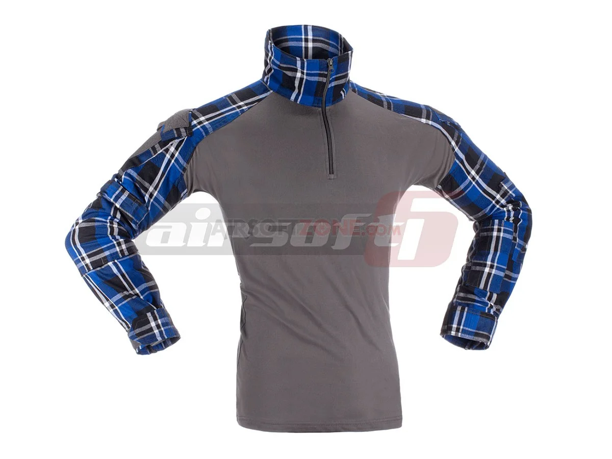 Invader Gear bluza de lupta Flanel Albastru