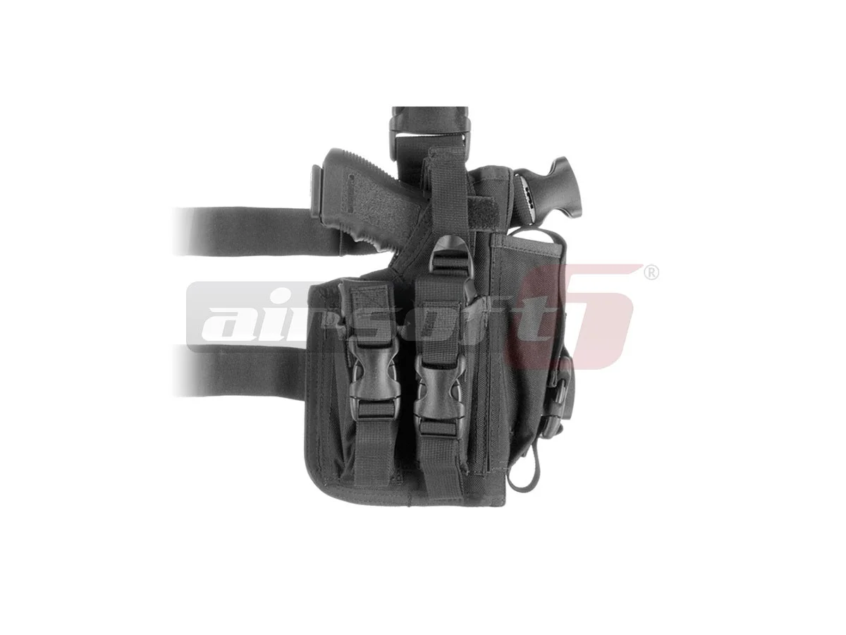 Invader Gear toc pistol pentru picior SOF Negru 2