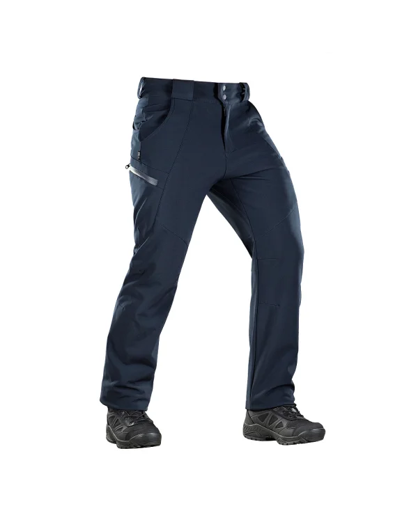 M-Tac pantaloni Soft Shell Winter Navy Blue 3