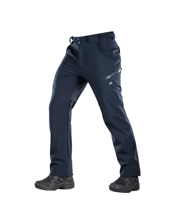 M-Tac pantaloni Soft Shell Winter Navy Blue 2