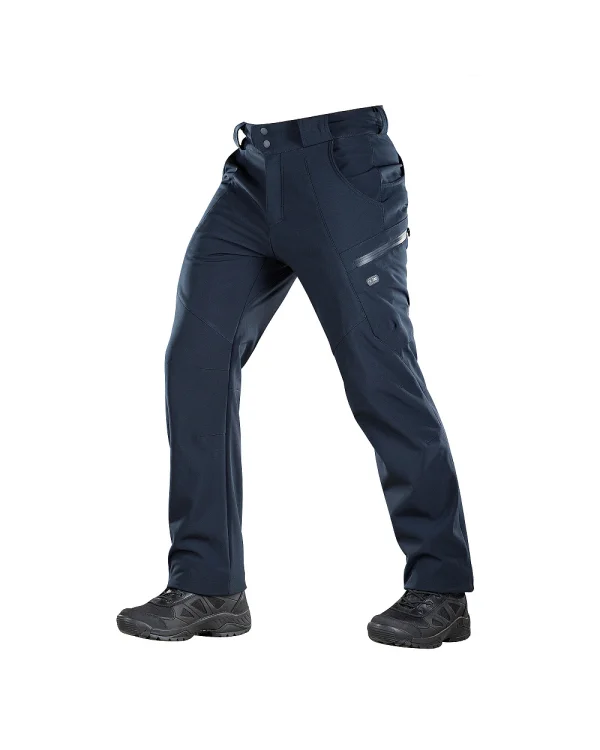 M-Tac pantaloni Soft Shell Winter Navy Blue 7