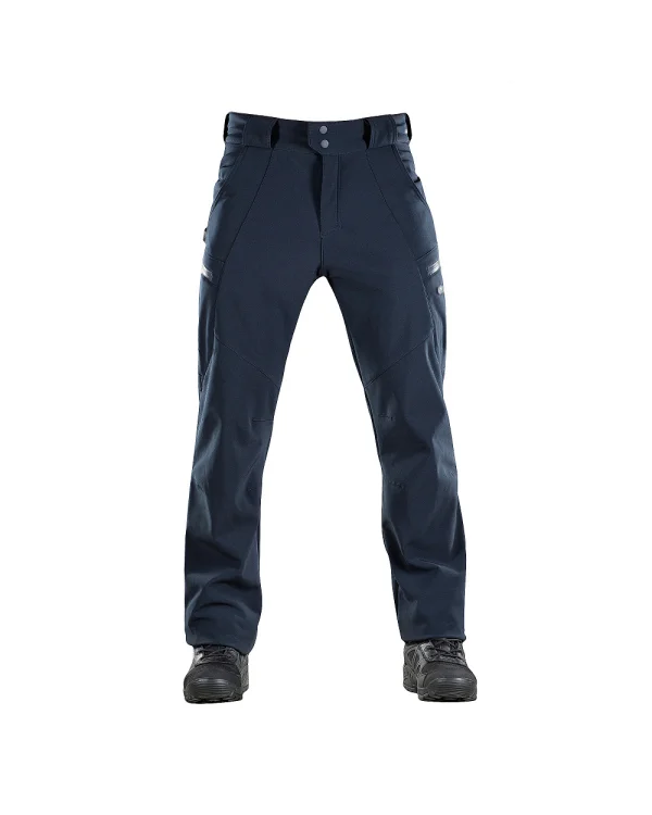 M-Tac pantaloni Soft Shell Winter Navy Blue 4