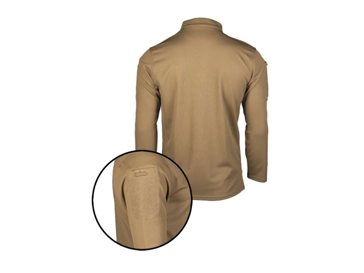 Mil-Tec bluza polo quickdry Coyote