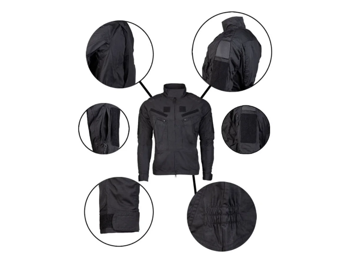 Mil-Tec veston Chimera Negru