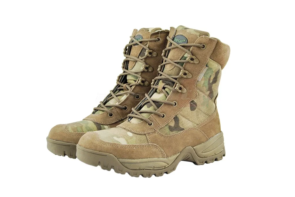 Mil-Tec bocanci tactici cu fermoar Multicam