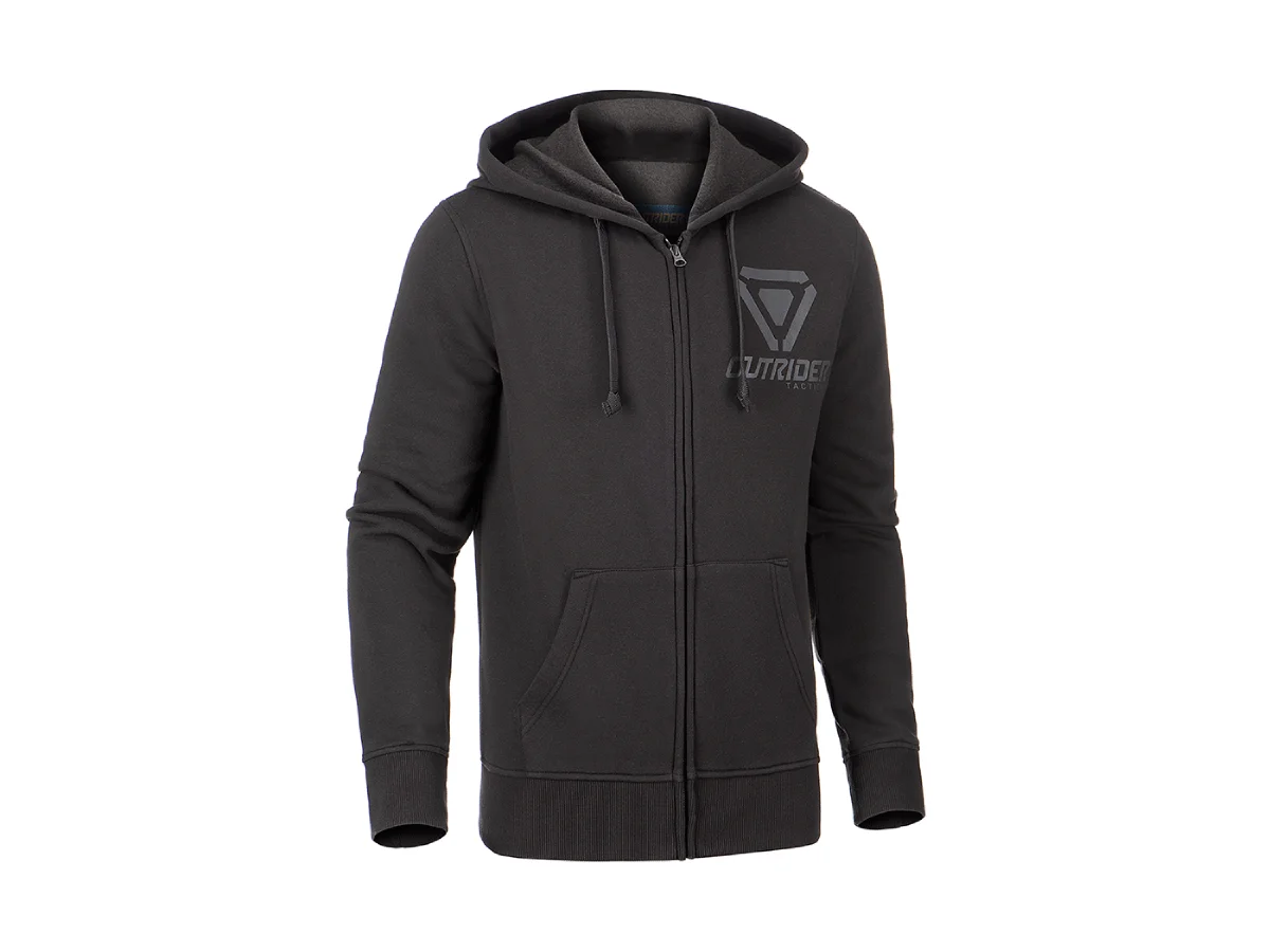 Outrider Hanorac cu fermoar Negru 3