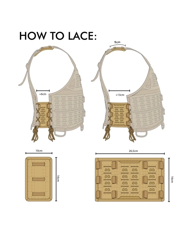 Novritsch adaptor marime vesta tactica Kreuzotter 3