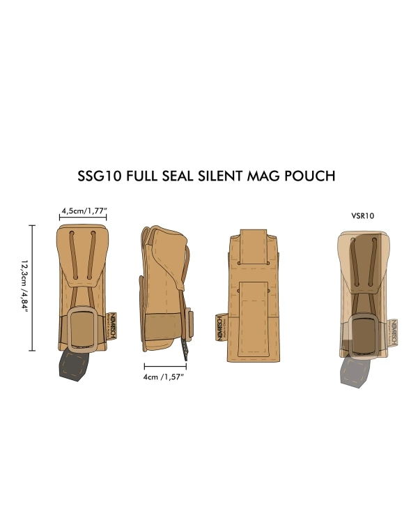 Novritsch buzunar port incarcator SSG10 Everglade 2