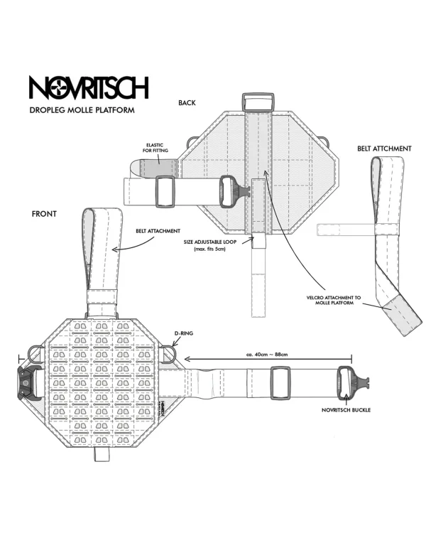 Novritsch platforma molle ACP 2